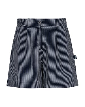 Regatta Dames Sabelle Verticale Streep Casual Korte Broek (Marineblauw/Wit)