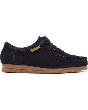 Base London Koko Mens Moccasins Navy