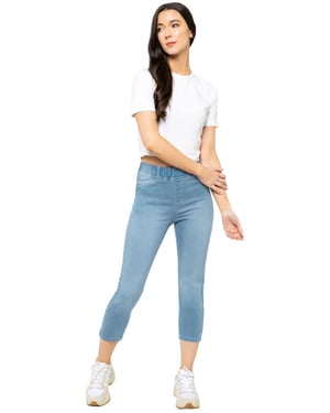 Enzo | Womens Cropped Jeans