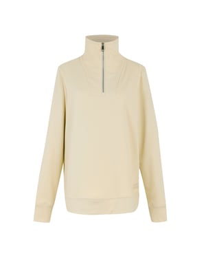 Regatta Demmi Quarter Zip Fleece Top, dam/dam (Ljus vanilj)