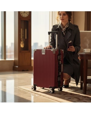 Robust Hard Shell Cabin Suitcase 36 x 24 x 56 cm Luggage for Easyjet, Ryanair, Wizzair