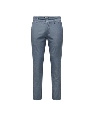 Only & Sons Onsmark tap 0011 cotton linen pant -