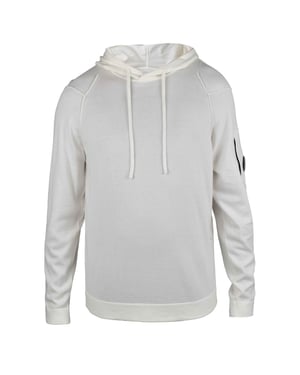 C.P. Company Trui Hoodie Wit
