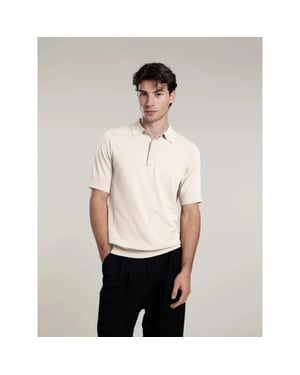 Aeden Nickos knit polo summer