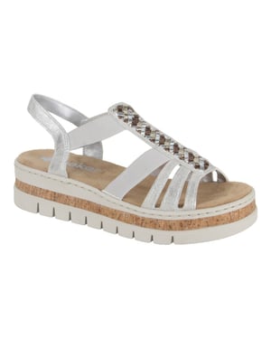 Rieker V4918-90 dames sandalen sportief