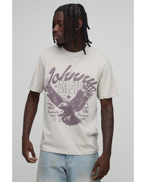 Regular Johnny Cash License Print T-shirt