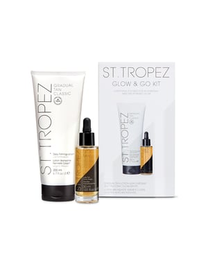 ST Tropez Glow & Go Kit - Includes Gradual Tan & Self Tan Tonic Glow Drops