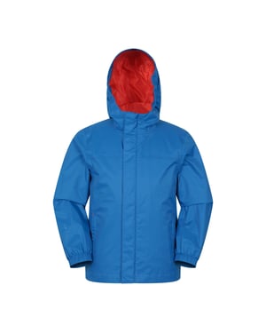 Mountain Warehouse Torrent waterdichte jas voor kinderen (Helder Blauw)