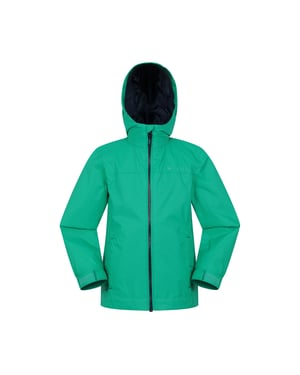 Mountain Warehouse Vattentät jacka Torrent för barn/unga (Grön)