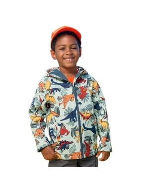 Mountain Warehouse Kinderen Exodus Gedrukt Softshell Waterdichte Jas (Multicolor)