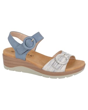 Cipriata Fera Womens Slingback Sandals Blue
