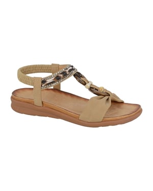 Cipriata Giovina Womens Slingback Sandals Beige