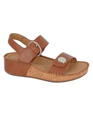 Cipriata Mirian Womens Slingback Sandals Tan