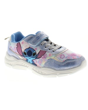 Stitch Girls Trainers Touch Fastening purple