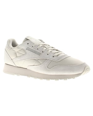 Reebok Womens Trainers Classic Leather Lace Up steely fog
