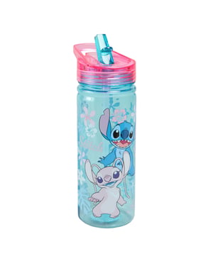 Stitch Childrens Water Bottle blue pink