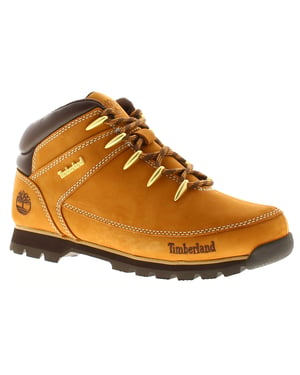 Timberland Mens Smart Boots Euro Sprint Leather Lace Up tan