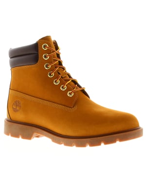 Timberland Mens Smart Boots 6 Inch Lace Experience The Iconic Leather tan