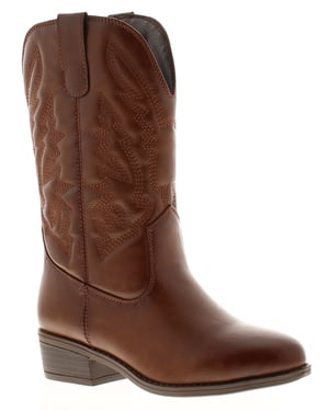 Miss Riot Girls Boots Cowby Ranch brown