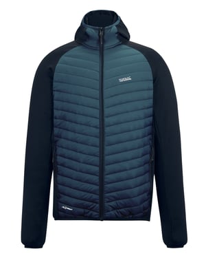 Regatta Volwassenen Lichtgewicht Jacket Andreson Hybrid Ritssluiting Nachtelijke Luchtblauw