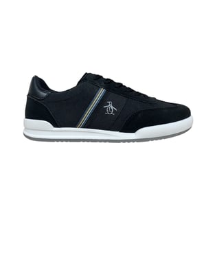 Penguin Gaz Heren Zwarte Sneakers