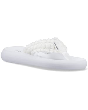Rocket Dog Spotlight Atom Textile Women's White Flip Flops