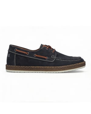 Rieker B5220 Mens Boat & Deck Shoes Blue