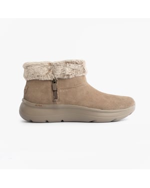 Skechers 144848/dktp On-the-go Encore - Snow-cappe Womens Boots Dark Taupe