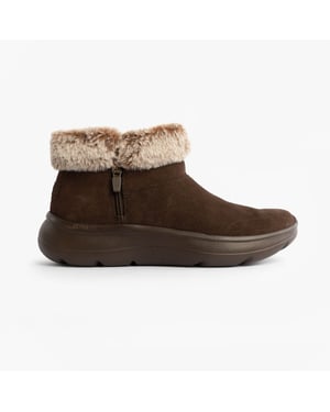 Skechers 144848/choc On-the-go Encore - Snow-cappe Womens Boots Chocolate