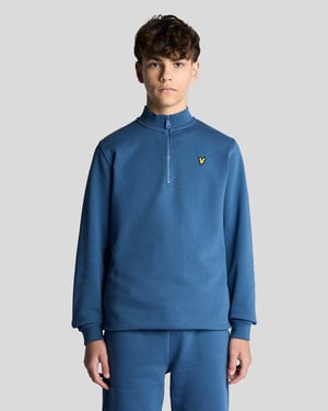 1/4 Zip Cotton Jumper