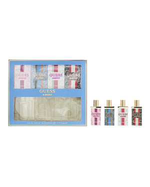Guess Amore 4 x 7.5ml Eau de Toilette Gift Set: Portofino, Roma, Capri, Venezia