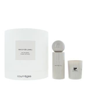 Courreges Seconde Peau Eau de Parfum 100ml + Candle 75g Gift Set Unisex