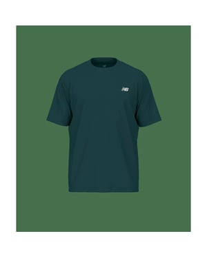 New Balance sport essentials cotton t-shirt sport t-shirt korte mouw heren -