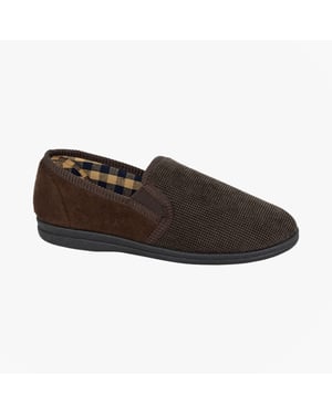 Sleepers Harry Mens Full Slippers Slippers Brown