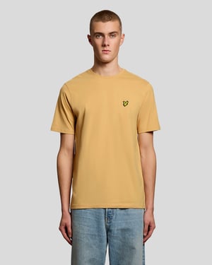 Katoenen Rundhals T-Shirt