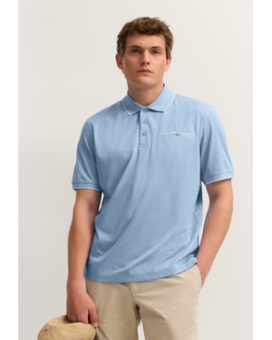 Bugatti Herren Polo shirt Modern Fit met borstzak