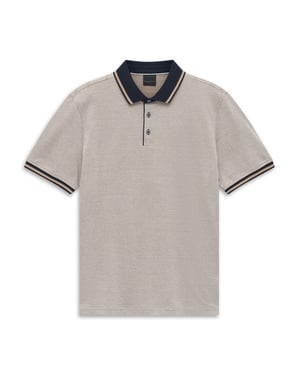 Bugatti Herren Polo Modern Fit van puur katoen