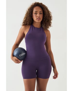 DSGN Studio Sport Contour Seamless High Neck Padded Active Top