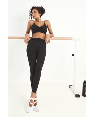 DSGN Studio Sculpt Ruched Waist High Waist Legging