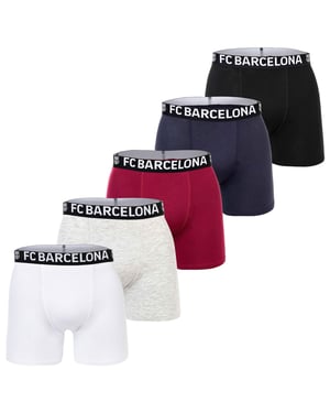 Fc Barcelona Fcb Boxer Briefs 5-Pack Boxershorts