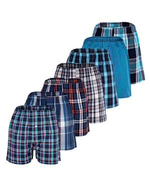 Yourbasics Geweven Boxershorts