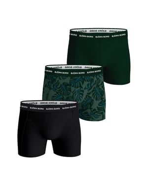 Bjorn Borg Cotton Stretch Boxer Trunks 3P Boxershorts
