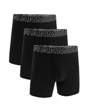 Under Armour Ua Performance Cotton - Solid 6 In 3Pk Boxershorts