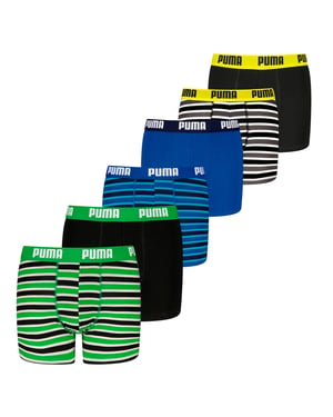 Puma Everyday Striped Boxers Ecom 6P Boxershorts