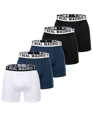 Real Madrid Fc Rm Kids Trunk Boxers 5-Pack Boxershorts