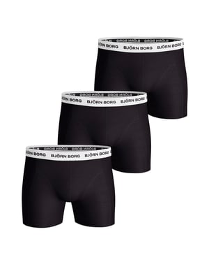 Bjorn Borg Cotton Stretch Boxer Trunks 3P Boxershorts
