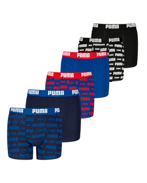 Puma Everyday Logo Print Boxers Ecom 6P Boxershorts