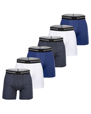Scotch & Soda Solid Cotton Stretch Boxershorts