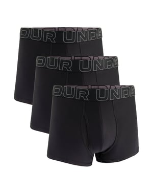 Under Armour Ua Performance Tech - Solid 3 In 3Pk Boxershorts