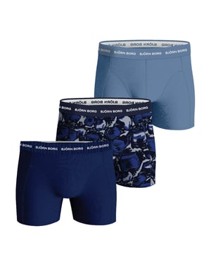 Bjorn Borg Cotton Stretch Boxer Trunks 3P Boxershorts